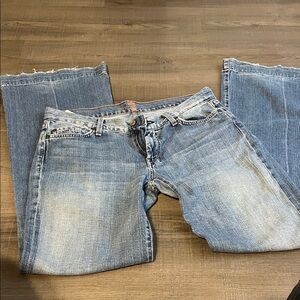 7 For All Mankind Light Blue Flare Jeans